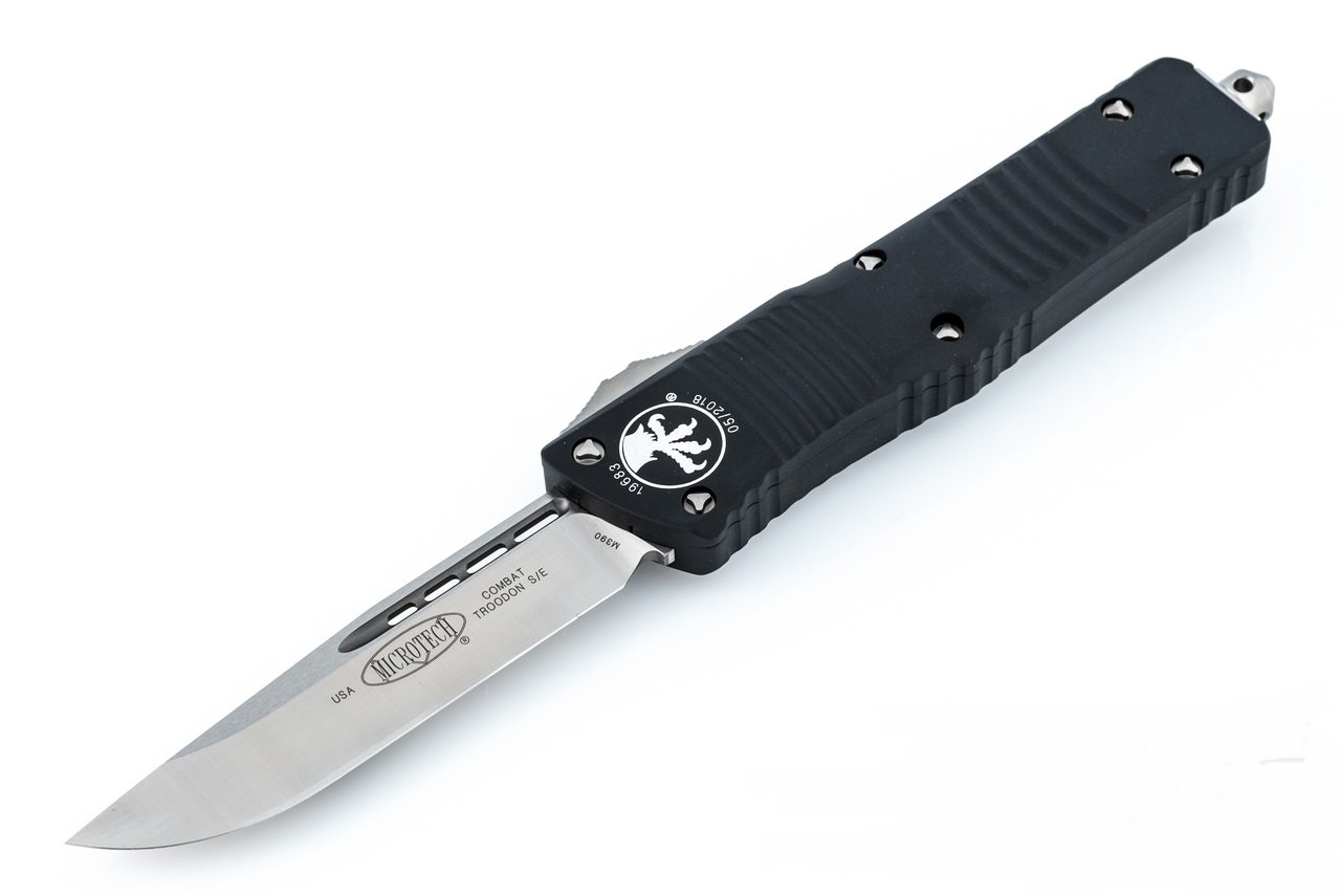 Microtech Combat Troodon 3.81" - Silver